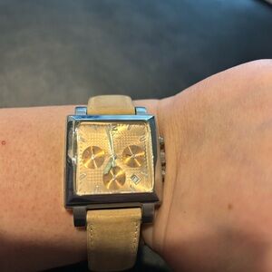 Lucien Piccard Rose Gold and Silver Women's Watch